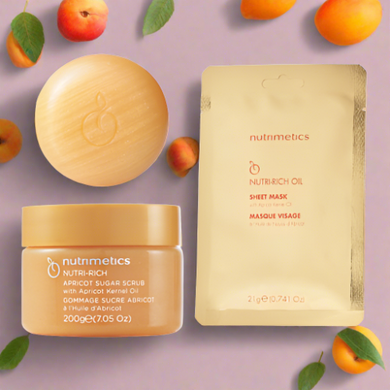 Nutri-Rich Winter Apricot Duo + FREE Nutri-Rich Oil Sheet Mask - 50% Off