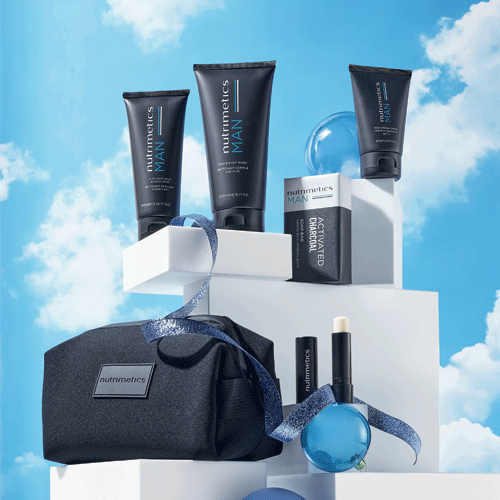 MAN by Nutrimetics - Men's Christmas Gift Pack (Skincare & Body) + FREE GIFTS