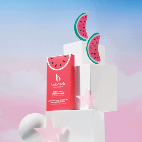 NEW Botanicals Refresh & Hydrate Watermelon Eye Mask