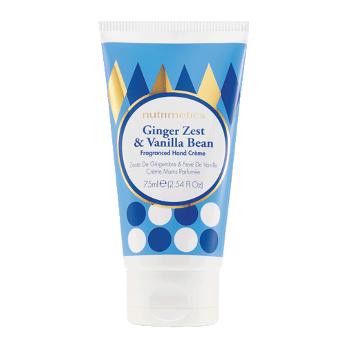 Ginger Zest & Vanilla Bean Fragranced Hand Creme 75ml