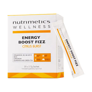 NEW Wellness Energy Boost Fizz Citrus Burst (30 Sticks)