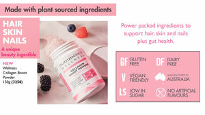 Wellness Collagen Boost Powder 150g ** BEST BEFORE FEB 2025**