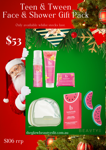 TWEENS & TEENS FACE & SHOWER GIFT PACK - NOW $48