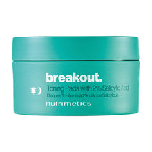 Nutrimetics Breakout Toning Pads 60 pads for blemish-prone skin Australia and New Zealand. Afterpay
