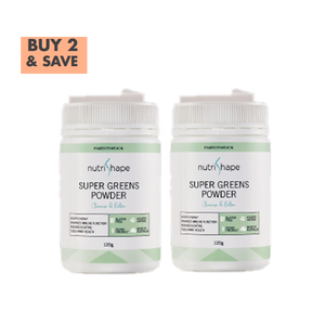 NutriShape Super Greens Powder 120g - BUY 2 & SAVE
