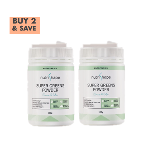 NutriShape Super Greens Powder 120g - BUY 2 & SAVE