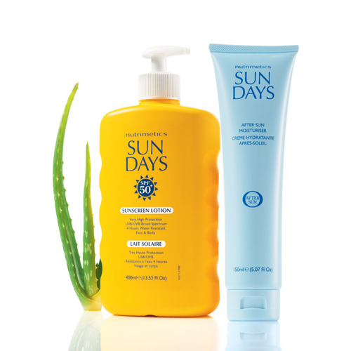 Sun Days SPF 50+ Sunscreen Lotion + After Sun Moisturiser