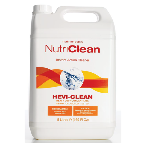 NutriClean Hevi-Clean Heavy Duty Concentrate 5L - Eco-Friendly Cleaning