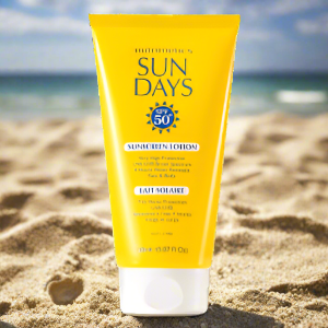 Sun Days SPF 50+ Sunscreen Lotion 150ml + FREE GIFT (value $16)