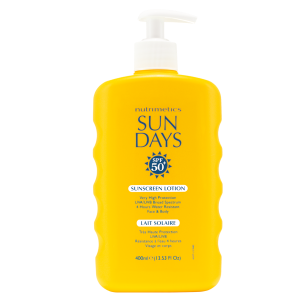 Sun Days SPF 50+ Sunscreen Lotion 400ml - Family Size - UPSIZE & SAVE