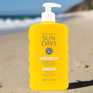 Sun Days SPF 50+ Sunscreen Lotion 400ml - Family Size - UPSIZE & SAVE