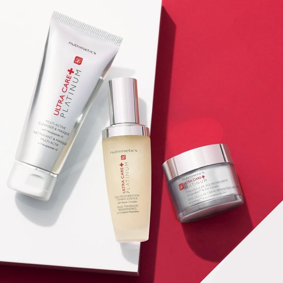 Platinum Essentials Skincare Daily Trio - SAVE $37